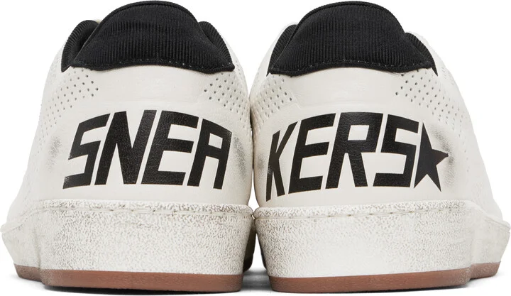 Golden Goose White Ball Star Sneakers - Image 2