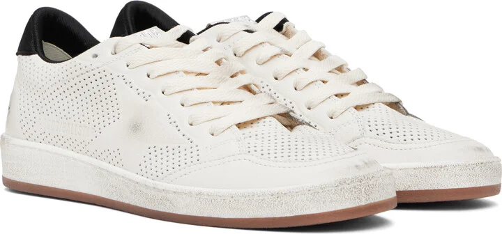 Golden Goose White Ball Star Sneakers - Image 4
