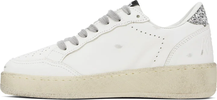 Golden Goose White Ball Star Sneakers - Image 3