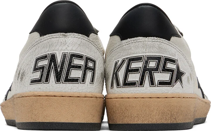 Golden Goose White Ball Star Sneakers - Image 2