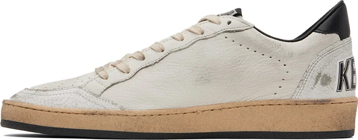 Golden Goose White Ball Star Sneakers - Image 3