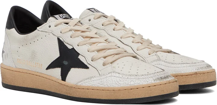 Golden Goose White Ball Star Sneakers - Image 4