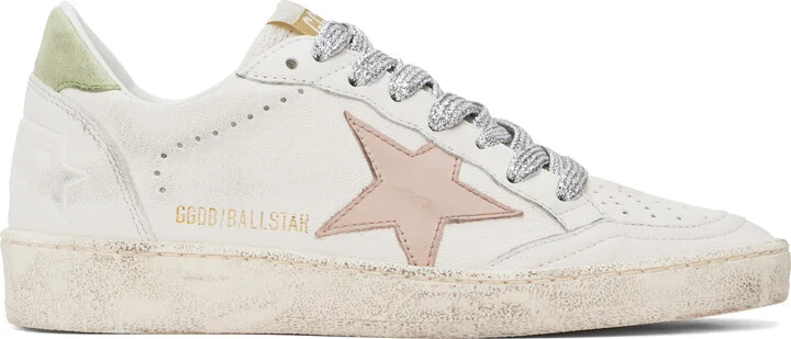 Golden Goose White Ball Star Sneakers