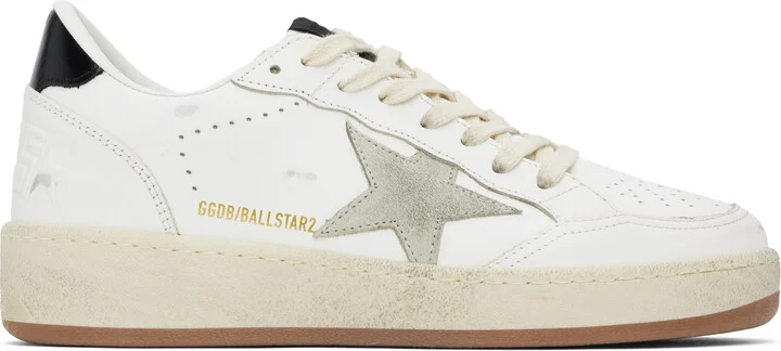 Golden Goose White Ball Star Sneakers