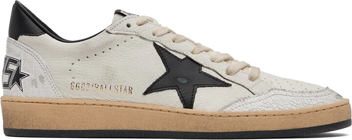 Golden Goose White Ball Star Sneakers