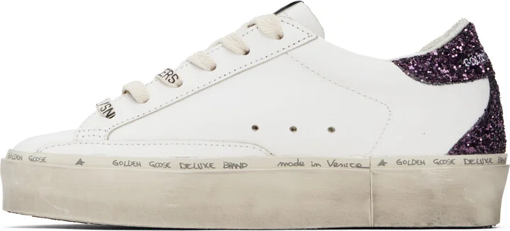 Golden Goose White Hi Star Classic Sneakers - Image 3