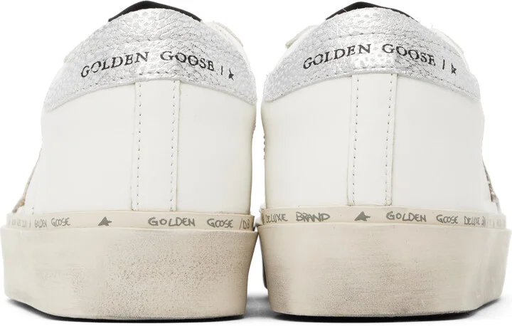 Golden Goose White Hi-Star Sneakers - Image 2
