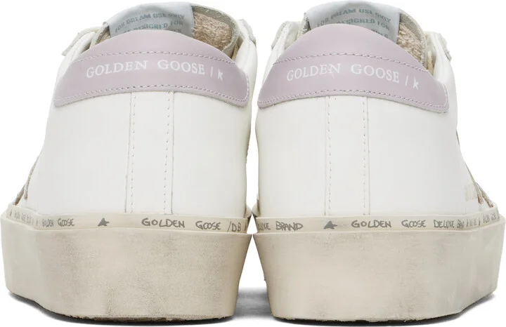 Golden Goose White Hi Star Sneakers - Image 2