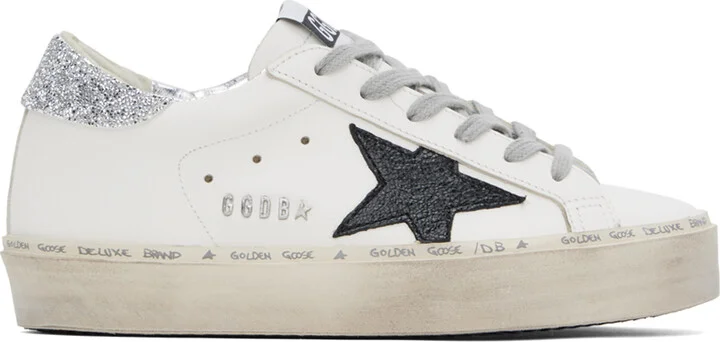 Golden Goose White Hi Star Sneakers