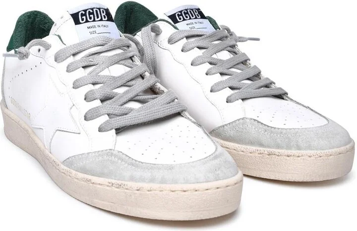 Golden Goose White Leather Sneakers - Image 2