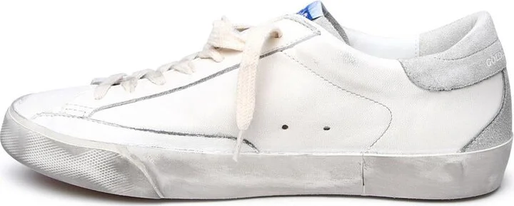 Golden Goose White Leather Sneakers - Image 3