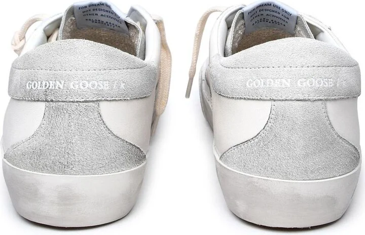 Golden Goose White Leather Sneakers - Image 4
