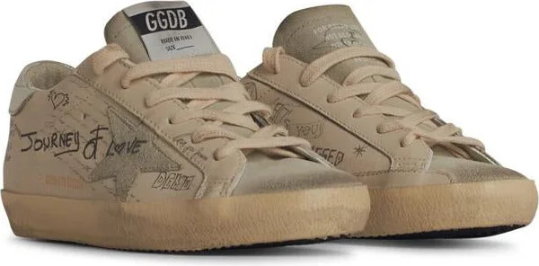 Golden Goose White Leather Sneakers - Image 2