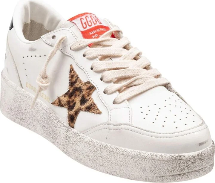 Golden Goose White Leather Sneakers - Image 2