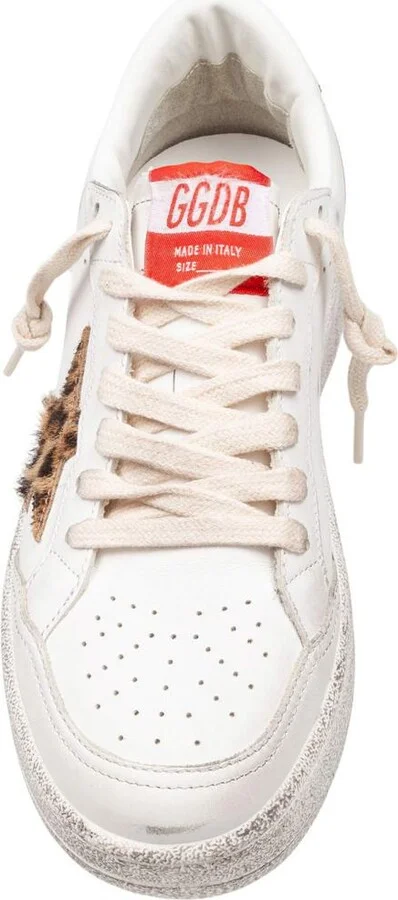 Golden Goose White Leather Sneakers - Image 3