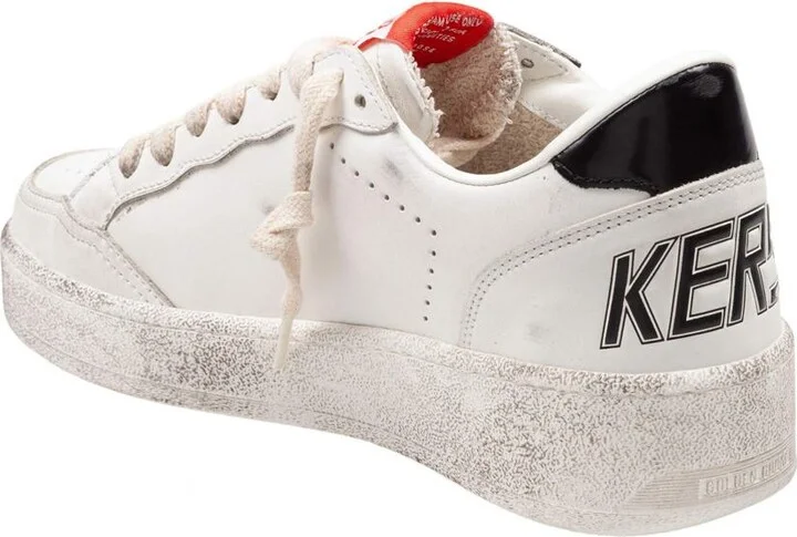 Golden Goose White Leather Sneakers - Image 4