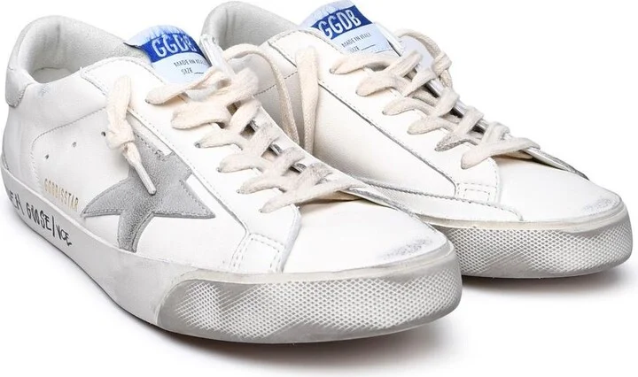 Golden Goose White Leather Sneakers - Image 2