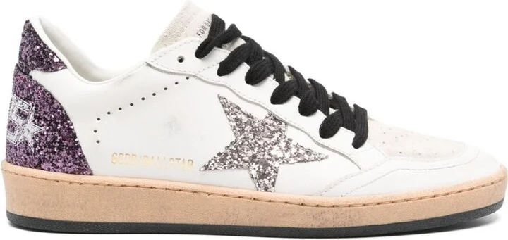 Golden Goose White Leather Sneakers