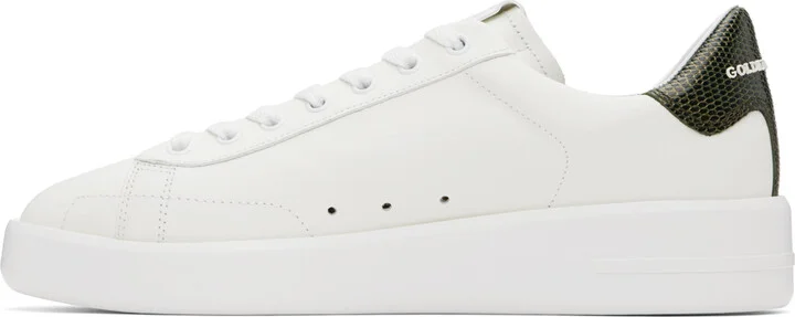Golden Goose White Purestar Sneakers - Image 3