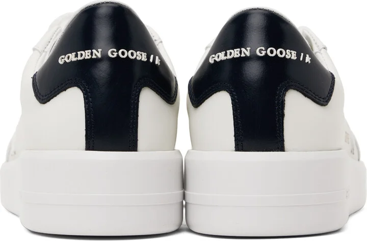 Golden Goose White Purestar Sneakers - Image 2