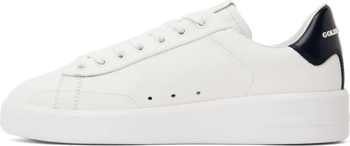 Golden Goose White Purestar Sneakers - Image 3