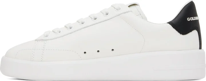Golden Goose White Purestar Sneakers - Image 3