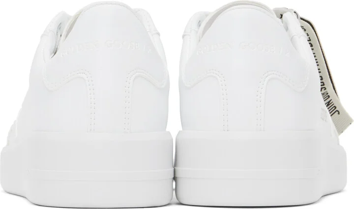 Golden Goose White Purestar Sneakers - Image 2