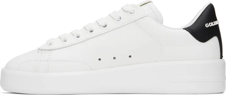Golden Goose White Purestar Sneakers - Image 3