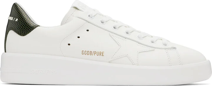 Golden Goose White Purestar Sneakers