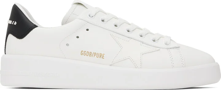 Golden Goose White Purestar Sneakers