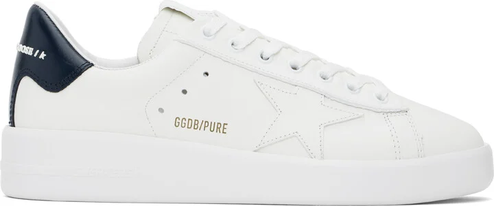Golden Goose White Purestar Sneakers