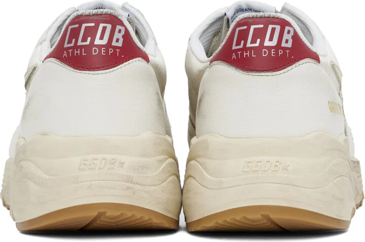 Golden Goose White Running Sole Sneakers - Image 2