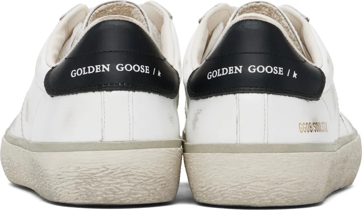 Golden Goose White Soul Star Leather Sneakers - Image 2