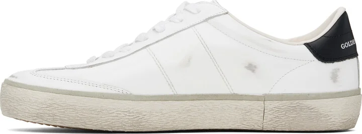 Golden Goose White Soul Star Leather Sneakers - Image 3