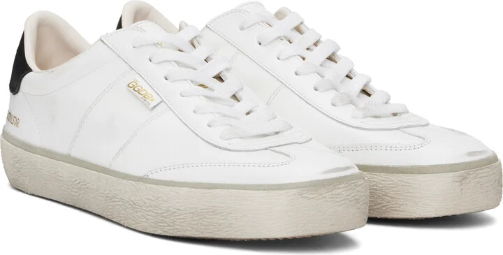 Golden Goose White Soul Star Leather Sneakers - Image 4