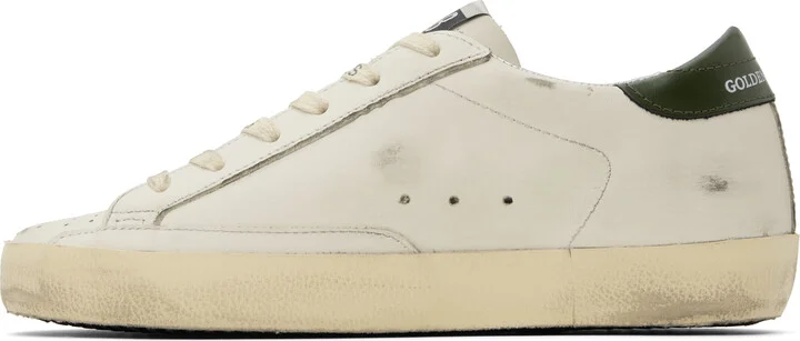 Golden Goose White Super-Star Classic Sneakers - Image 3
