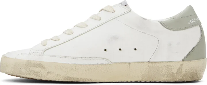 Golden Goose White Super-Star Classic Sneakers - Image 3