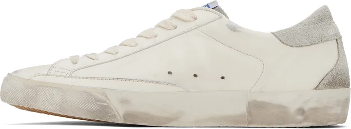 Golden Goose White Super-Star Classic Sneakers - Image 3