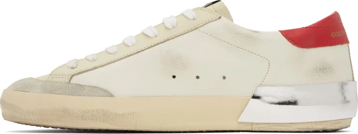 Golden Goose White Super-Star Skate Sneakers - Image 3