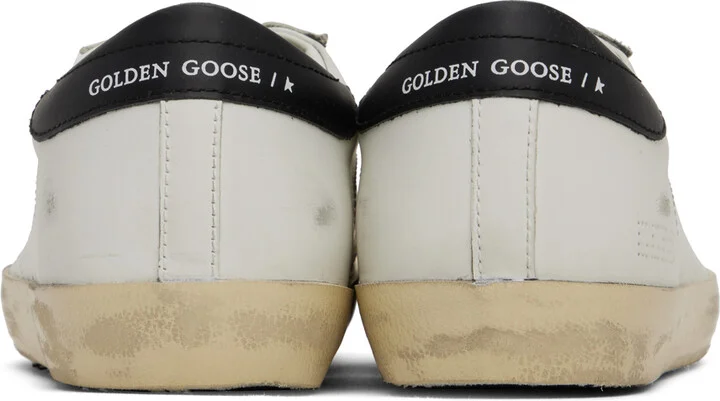 Golden Goose White Super-Star Skate Sneakers - Image 2
