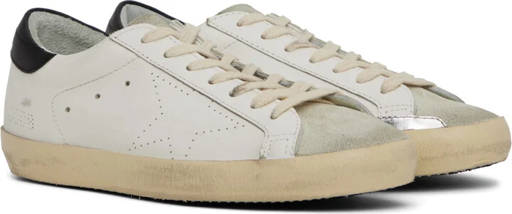 Golden Goose White Super-Star Skate Sneakers - Image 4