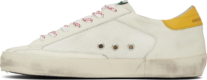 Golden Goose White Super-Star Sneakers - Image 3