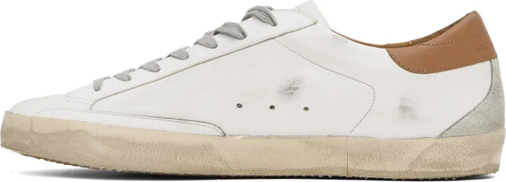 Golden Goose White Super-Star Sneakers - Image 3