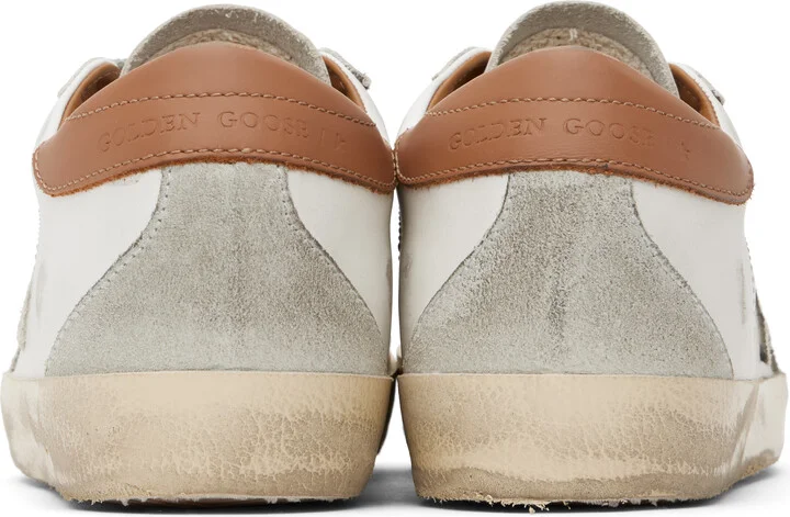 Golden Goose White Super-Star Sneakers - Image 2