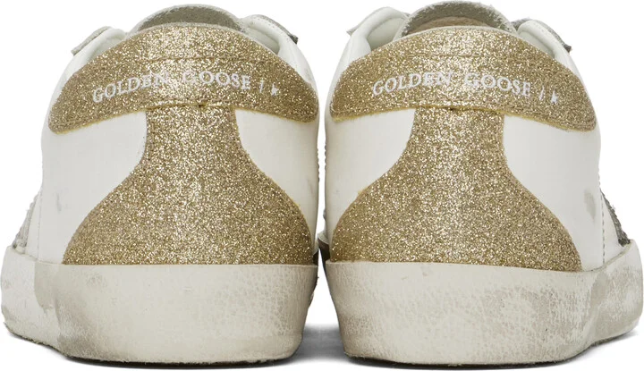 Golden Goose White Super-Star Sneakers - Image 2