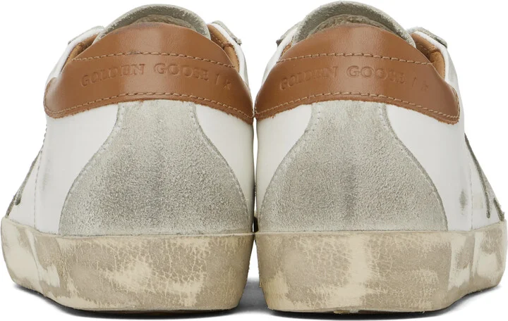 Golden Goose White Super-Star Sneakers - Image 2