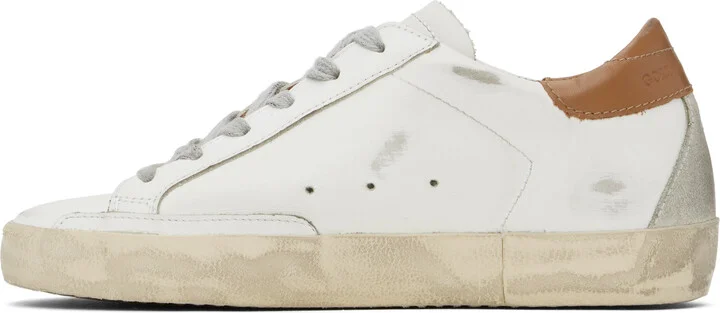 Golden Goose White Super-Star Sneakers - Image 3