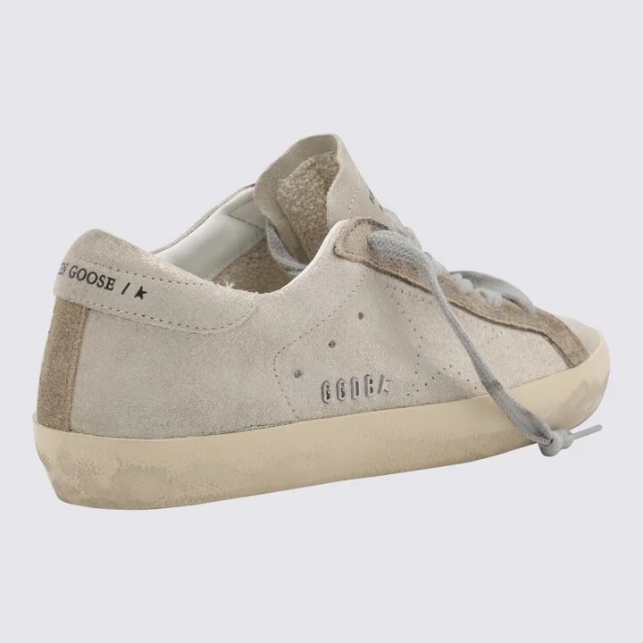Golden Goose White Super Star Sneakers - Image 3