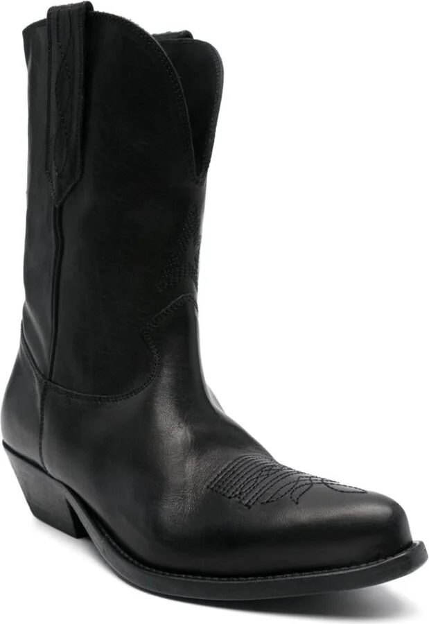 Golden Goose Wish Star Leather Boots - Image 3