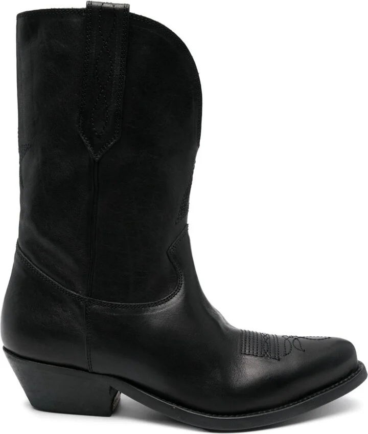 Golden Goose Wish Star Leather Boots